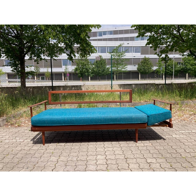 Mid-Century Modern Daybed in Teak by Wilhelm Knoll, 1960s For Sale - Image 6 of 17