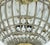 Large Ceiling Lamp in Glass and Crystals, 1960s For Sale - Image 9 of 11