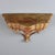Italian Drop-Shaped Gilded Wood Wall Console Tables, Set of 2 For Sale - Image 11 of 12