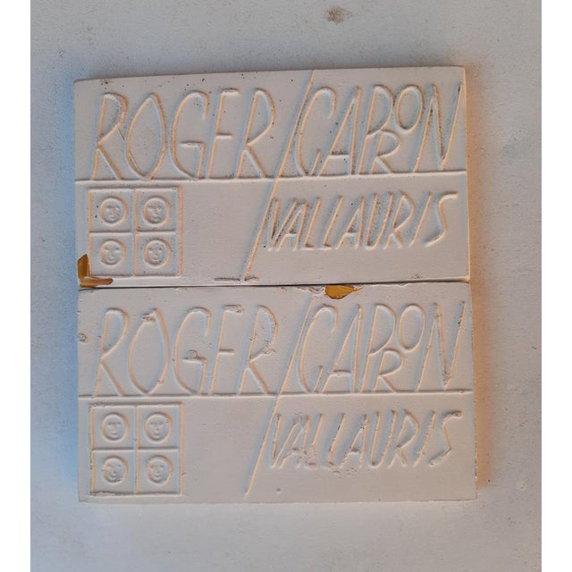 Brown Ceramic Tile by Roger Capron For Sale - Image 8 of 10
