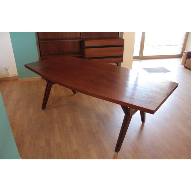 Tolomeo Table by Ico Parisi and Ennio Fazioli - Italy, 1958 Large 'Tolomeo' executive table or desk designed by Ennio...