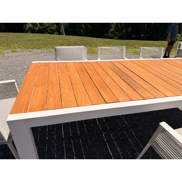 Modern Outdoor Dining Table Extendable Kettal For Sale - Image 9 of 11