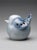 Vintage French Blue Porcelain Bird from Virebent, 1970s For Sale - Image 3 of 8