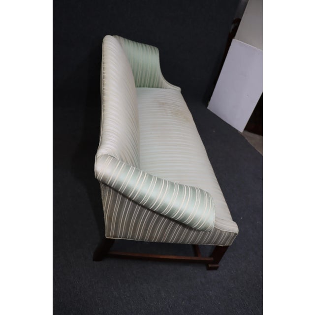 Custom Made Chippendale Style Sofa For Sale In Philadelphia - Image 6 of 10