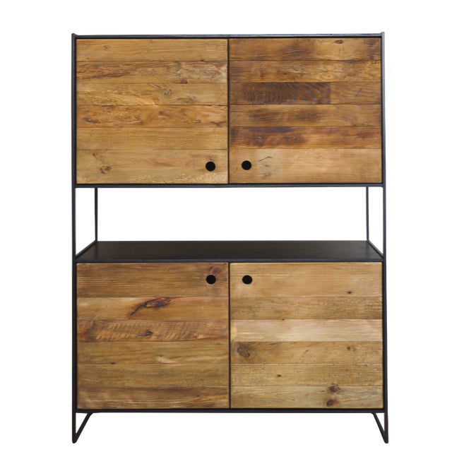 Vintage Cabinet in Teak, 2010s For Sale - Image 4 of 4