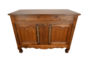 Louis XV Style Buffet in Light Oak, Mid-19th Century