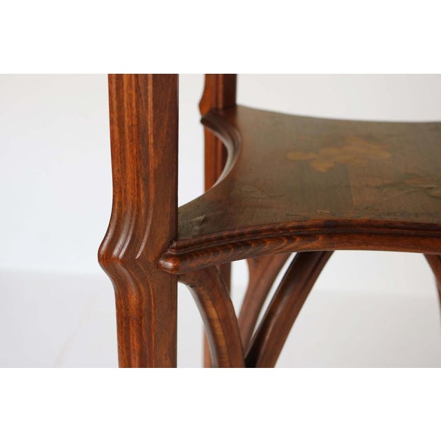 Art Nouveau Pedestal by Emile Gallé, 1900s For Sale - Image 16 of 18