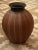 1980s Kenneth Allen Fine Stoneware Pottery Vase Scraffrito Design 11" Signed & Dated For Sale - Image 15 of 15
