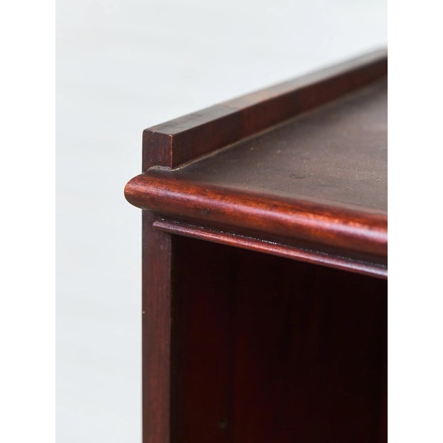 Antique Mission Oak Arts & Crafts Bar Cabinet For Sale - Image 4 of 9