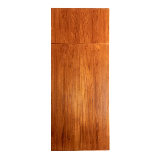 Scandinavian Teak Desk with Drop-Leaf Extension, 1950s For Sale - Image 12 of 13