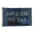 Large Patchwork Indigo Flag, Don't Give Up the Ship, Unique For Sale