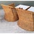Vintage Braided Rattan Chaise Lounges - Pair For Sale - Image 13 of 15