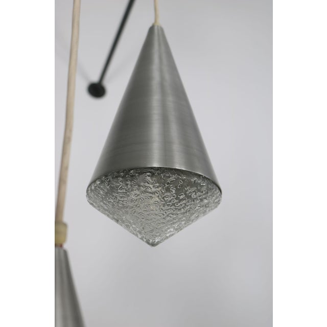 Cascade Lamp with Crystal Glass, 1970s For Sale - Image 12 of 13