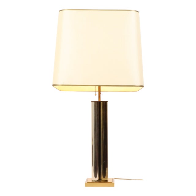 Hollywood Regency Table Lamp in Brass, 1960s For Sale