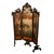 Antique French Rococo Oil Canvas Walnut Painting Landscape Cherubs Screen 1870 For Sale In Portland, OR - Image 6 of 18