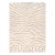 Edgy Hand-Tufted Ivory Area Rug- 5' 0'' X 8' 0'' For Sale