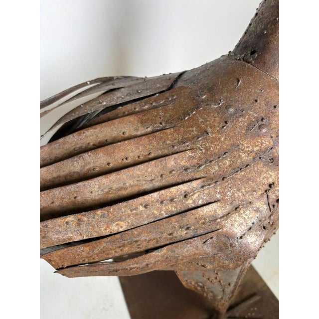 Metal Vintage Metal Rooster, France, 1950 For Sale - Image 7 of 11