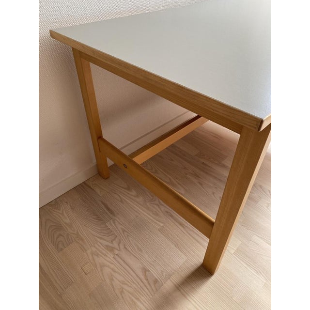 Beech Desk GE 125 by Hans J. Wegner for Getama For Sale - Image 6 of 15