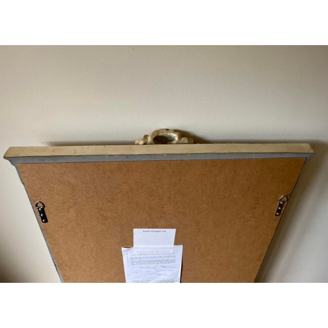 Vintage Carver’s Guild Gilded Gold Fluted Bow Ribbon Rectangular Mirror For Sale - Image 10 of 12