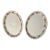 Vintage Wedgwood Quince Large Oval Serving Platters, Pair For Sale