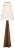 Kelly Wearstler by Visual Comfort Signature Crue 66" Floor Lamp in Natural Walnut with Linen Shade For Sale