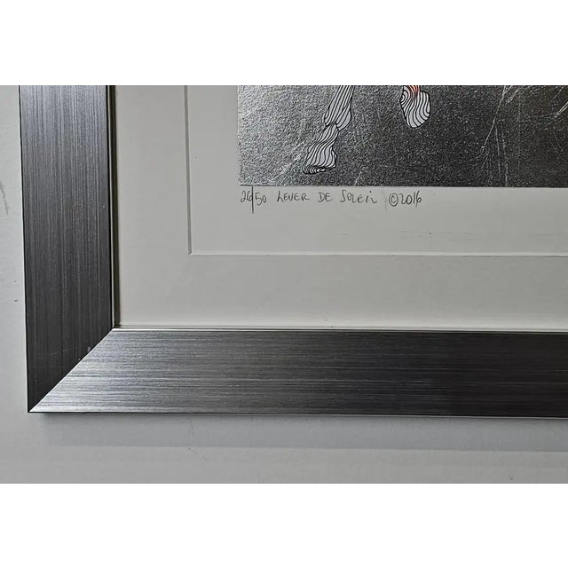 Guillaume Azoulay Lever De Soleil Limited Edition Etching Hand Signed & Numbered 2016 For Sale - Image 9 of 13