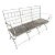 French 19th Century Iron Garden Bench For Sale