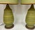 Pair of 1960s Vintage Ceramic Lamps by Plasto Mfg.Co With Original Shades For Sale - Image 4 of 12