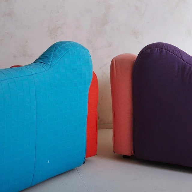 Cannaregio Loveseat Attributed to Gaetano Pesce for Cassina, Italy 1990s For Sale In Chicago - Image 6 of 11