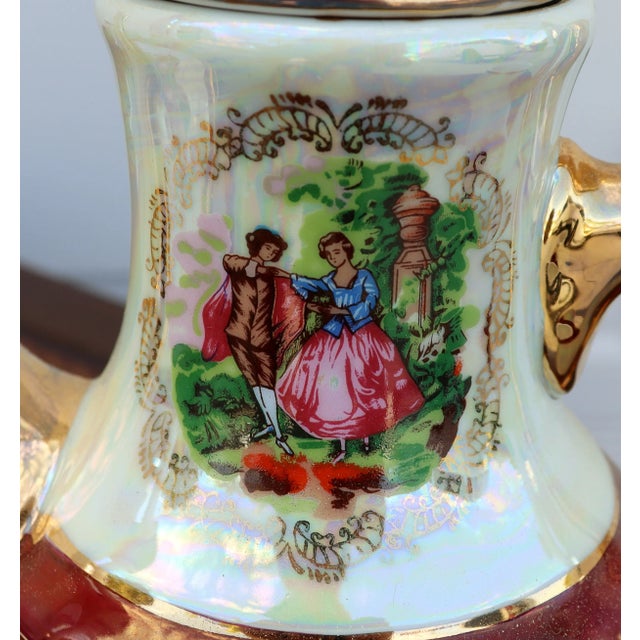 1960s Imperial Chekoslavakia Demitasse Tea Set, 20 Pieces For Sale - Image 4 of 8