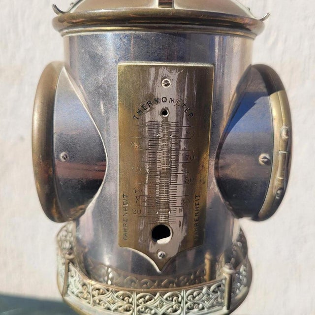 Lighthouse Clock in Bronze, Italy, Late 19th-Early 20th Century For Sale - Image 9 of 18