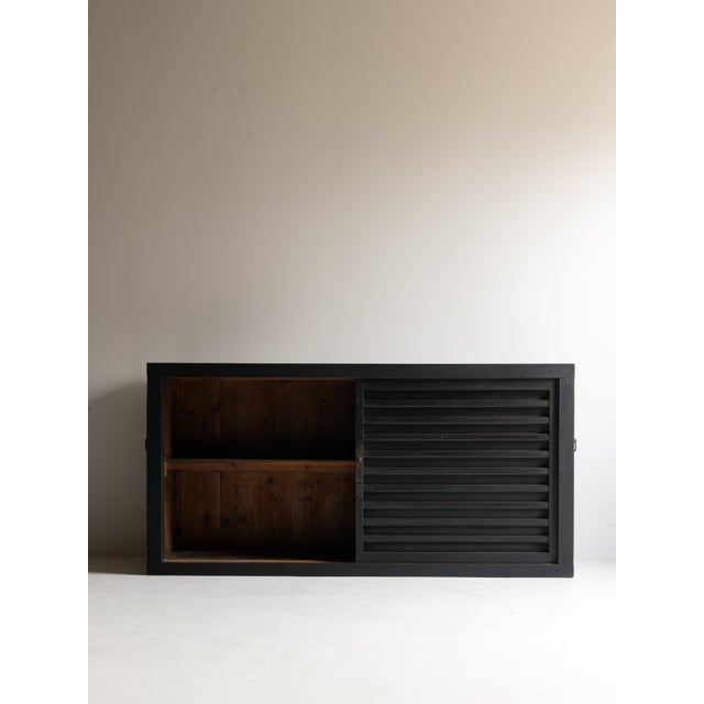 Mid 19th Century Japanese Antique Large Tansu 1860s-1900s / Sideboard Wabi Sabi For Sale - Image 5 of 18