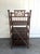 Early 20th Century Antique Arts & Crafts Twisted Wood Etagere For Sale - Image 5 of 6