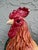 Ceramic Vintage Fitz & Floyd Coq Du Village Hand Crafted Ceramic Rooster Figurine, 14” French Country Farmhouse Decor For Sale - Image 7 of 10