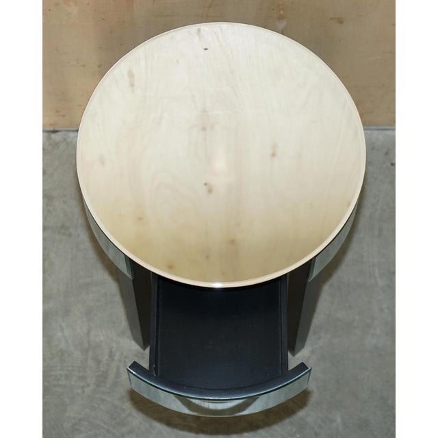 Mirrored & Beveled Glass Single Drawer End Table For Sale - Image 18 of 18