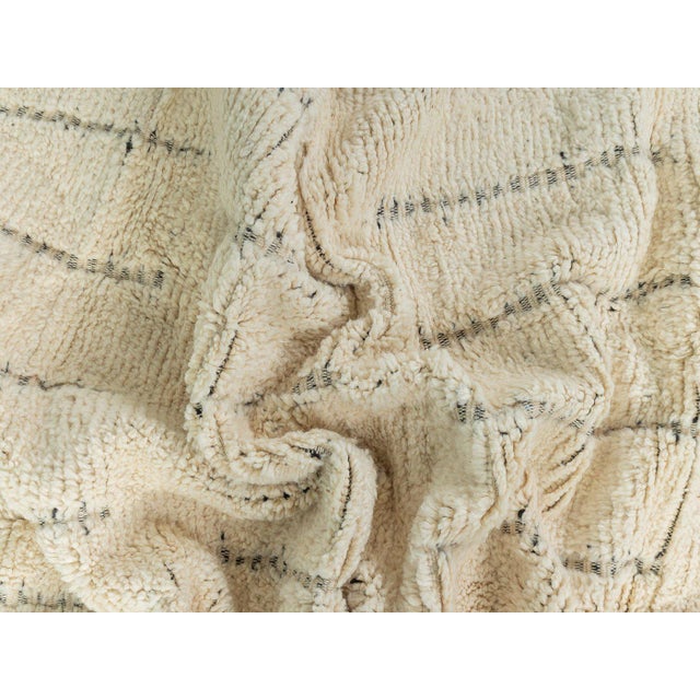 Berber Rug with Stripes For Sale - Image 6 of 10