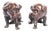 Vintage Bronze Dogs, 1920s, Set of 2 For Sale