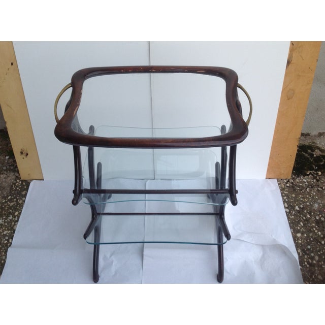 Vintage Magazine Rack, 1950s For Sale - Image 3 of 10