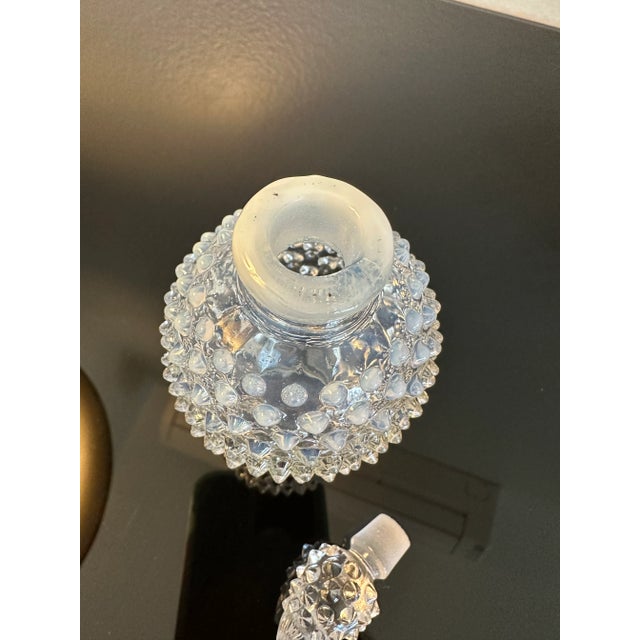 Fenton Perfume Bottle Hobnail Opalescent White For Sale - Image 9 of 9