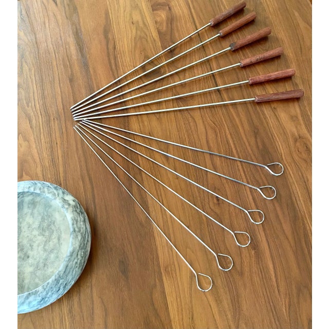 Mid-Century Modern Midcentury Kabob Skewers, Set of 12 For Sale - Image 3 of 5