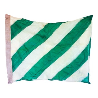 Green & White Nautical Flag For Sale