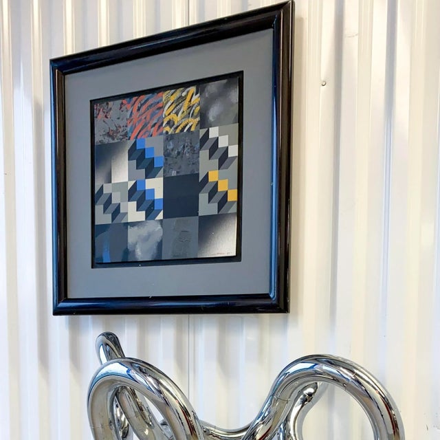 Postmodern Original Jorge Casteran (Uruguayan, 1944-2016) Painting For Sale - Image 10 of 13