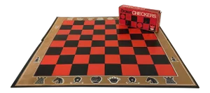 Vintage Checker Set