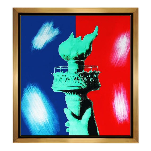 ORIGINAL STATUE OF LIBERTY, Steve Kaufman For Sale