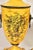Mid Century Italian Yellow Tole Urns - a Pair For Sale - Image 4 of 13