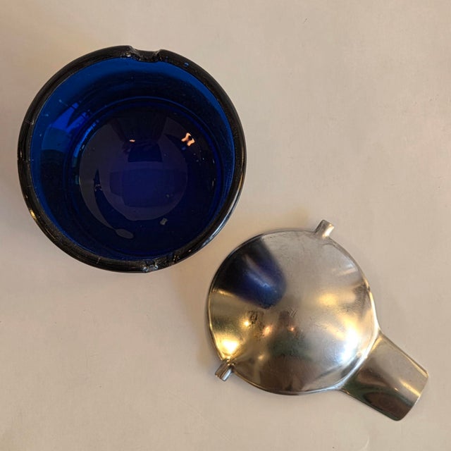 Glass Tilting Ashtray by Wilhelm Wagenfeld for WMF, 1960s For Sale - Image 7 of 9