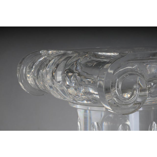 Hollywood Regency Style Acrylic Column For Sale - Image 11 of 18