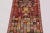 1950s Vintage Gabbeh Floral Urn & Mosaic Extra-Long Runner by Rug & Kilim, Afghanistan, 1950-1959 For Sale - Image 5 of 10
