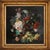 Angelo Granati, Floral Still Life with Fruit, Oil on Canvas, Framed For Sale - Image 12 of 12