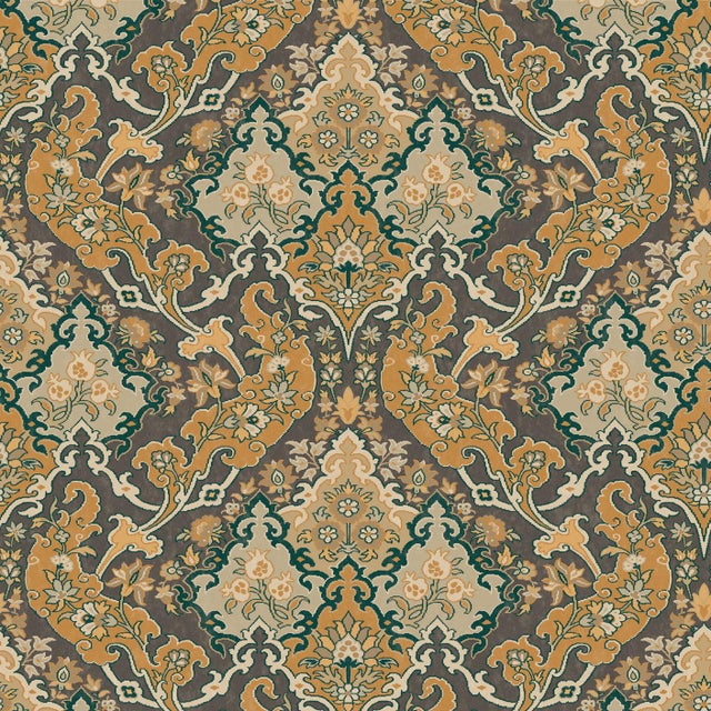 Cole & Son Pushkin Classic Damask Wallpaper Sample Chairish